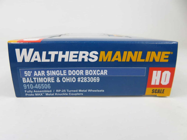 Walthers Mainline 910-46506 HO Scale 50' AAR Single Door Boxcar Baltimore &amp; Ohio image 2