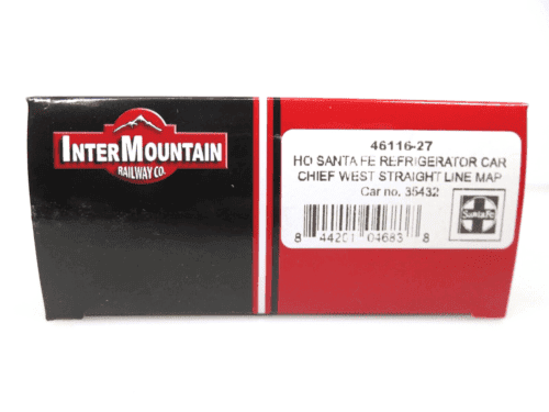 Intermountain 46116-27 HO Scale Santa Fe Chief West SLM Refrigerator Car #35432 image 2