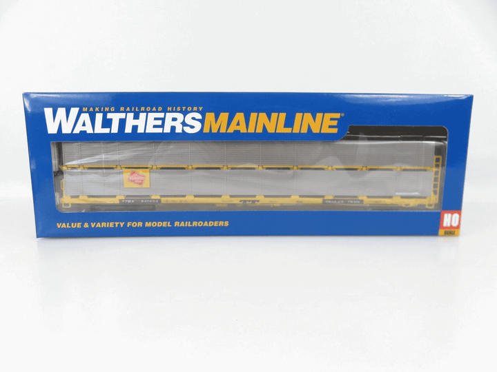 Walthers 910-8118 HO 89' Bi-Level Shielded Auto Rack Milwaukee Road TTBX #941656 image 2