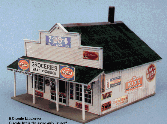 Blair Line #180 HO Scale Blairstown General Store Kit NIB image 0