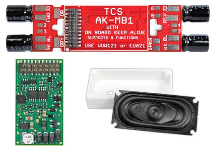 Train Control Systems TCS HO 1773 WDK-ATL-3 Atlas DCC WOWSound Conversion Kit V4 image 0