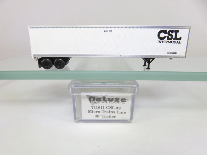 Micro Trains Line 711611 N Scale 48' Trailer CSL Intermodal #2 ...