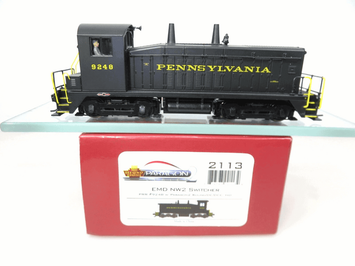 Broadway Limited BLI 2113 PRR Pennsylvania EMD NW2 Diesel Locomotive DCC Sound image 1