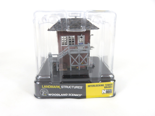Woodland Scenics BR4964 N Scale Built and Ready N Scale Interlocking Tower NIB