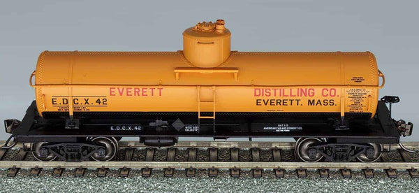 Intermountain 46344-05 HO ACF Type 27 8,000 Gallon Tank Car Everett Distilling image 0