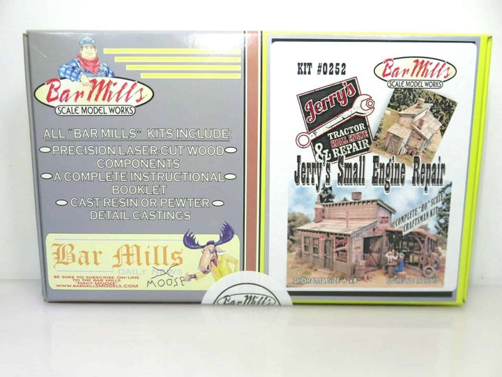 Bar Mills Scale Model Works #252 HO Scale Jerry's Small Engine Repair Kit NIB image 2