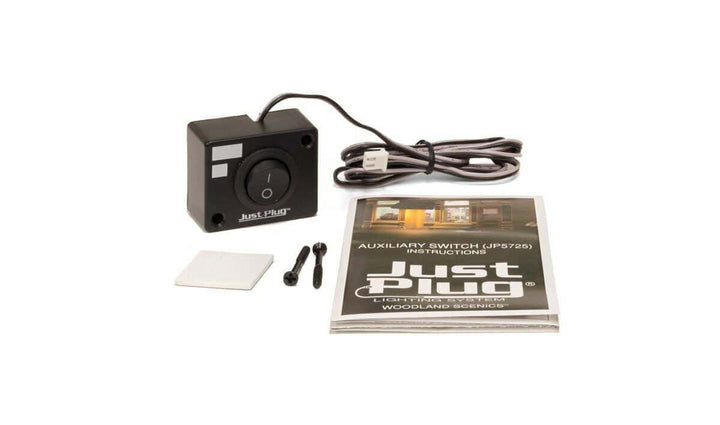 Woodland Scenics JP5725 Just Plug Lighting System, Auxiliary Switch image 0