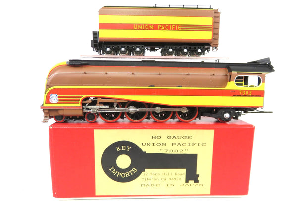 Key Imports Brass HO Union Pacific 49er 4-8-2 Streamlined Steam Locomotive #7002