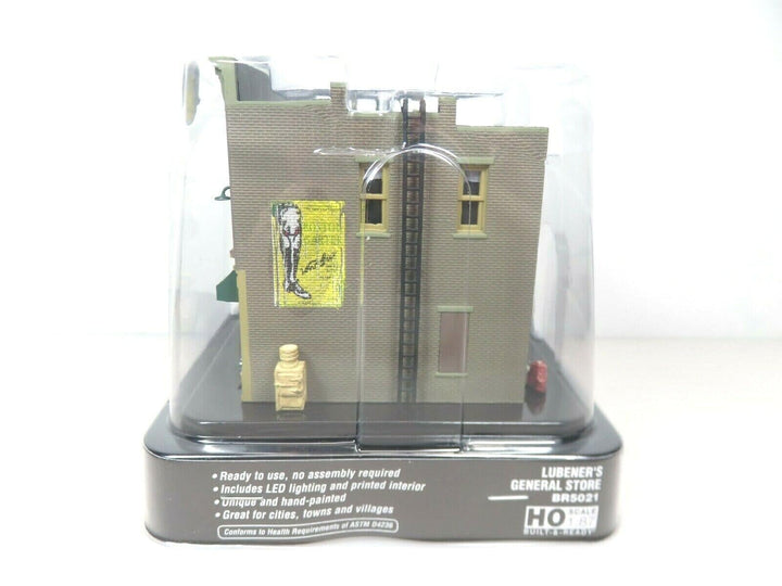 Woodland Scenics BR5021 Lubener's General Store Built and Ready HO Scale NIB image 4