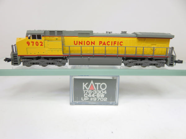 Kato 176-3304 N Scale UP Union Pacific GE C44-9W "Dash 9" Diesel Locomotive 9702