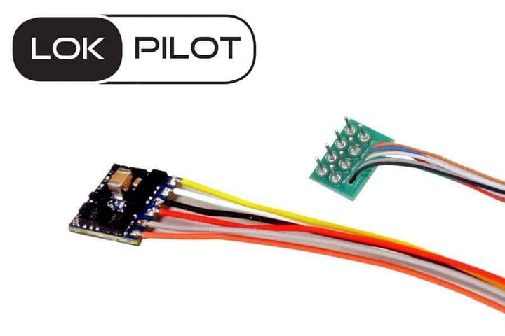 ESU 59820 LokPilot 5 Micro DCC Decoder W/8-pin Harness NEM652, N Scale image 2