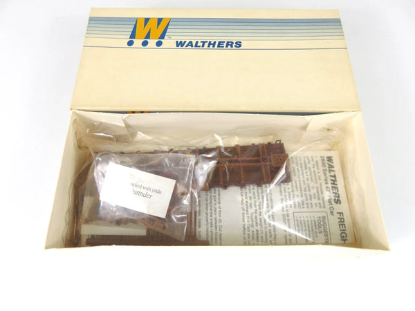 Walthers 932-2608 HO Scale NYC New York Central 42' Flat Car W/Stakes Kit NOS