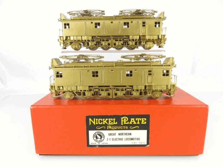Nickel Plate Products Brass HO Great Northern Z-1 Boxcab Electric Locomotive Set image 1