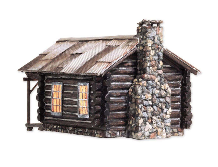 Woodland Scenics BR5071 HO Scale Built-&amp;-Ready Cozy Cabin NIB image 5