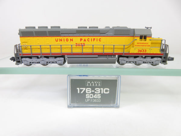 Kato 176-31C N Scale UP Union Pacific EMD SD45 Diesel Locomotive Road #3633
