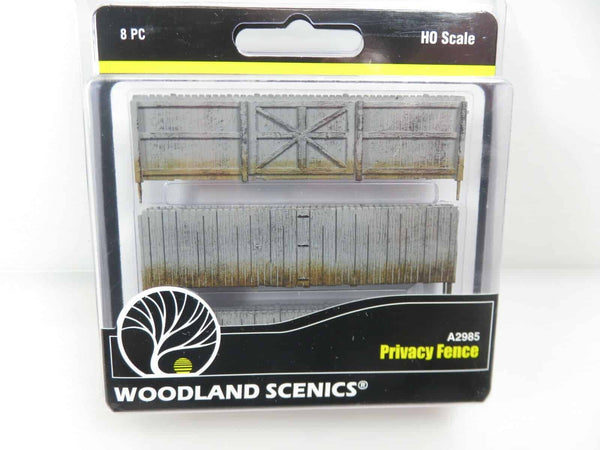 Woodland Scenics A2985 HO Scale Privacy Fence NIB image 0