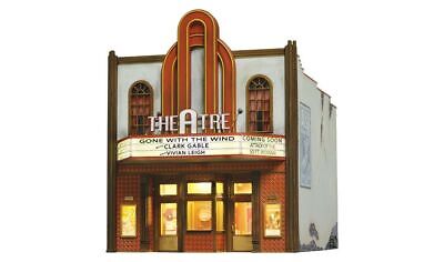 Woodland Scenics BR5054 Built and Ready HO Scale Theater Building Lighted NIB image 1