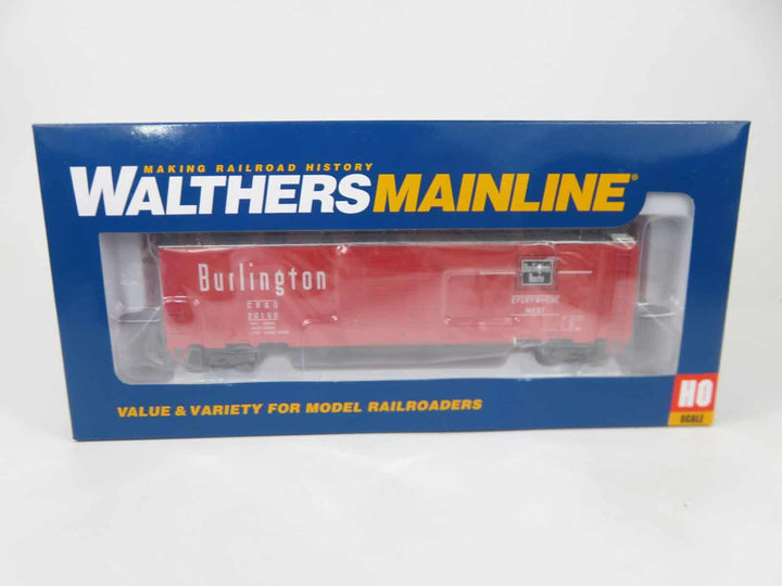 Walthers Mainline 910-46509 HO Scale 50' AAR Single Door Boxcar CB&amp;Q Burlington image 1