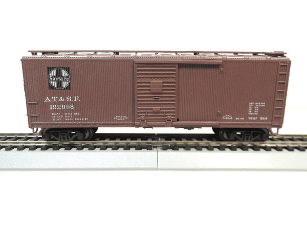 Vintage Athearn HO Scale 40' Boxcar AT&amp;SF Santa Fe Railroad Kadee Couplers #2 image 0