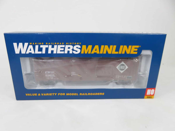 Walthers Mainline 910-46513 HO Scale 50' AAR Single Door Boxcar Erie Railroad image 0