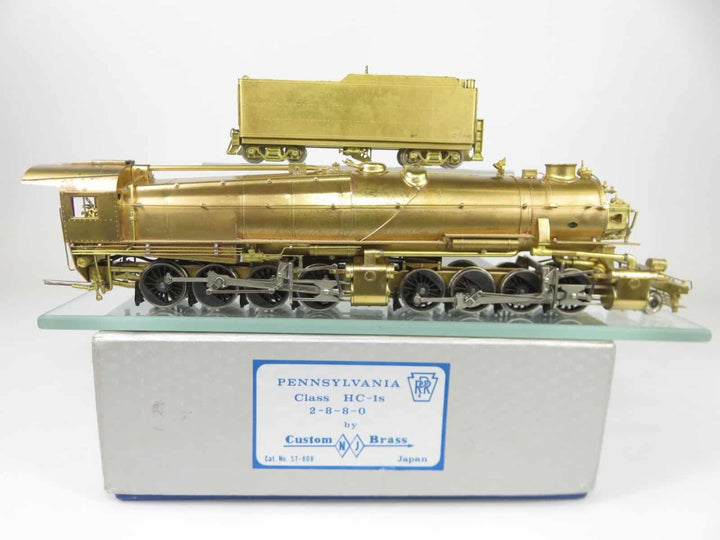 NJ Custom Brass ST-808 HO Scale Pennsylvania HC-1s 2-8-8-0 Steam Locomotive image 1