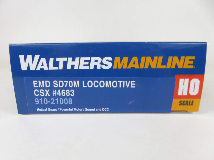 Walthers Mainline 910-21008 HO EMD SD70M CSX Locomotive ESU Sound/DCC NIB image 4