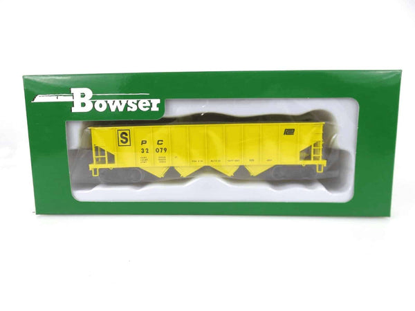 Bowser 43012 HO Scale H21G 4-Bay Hopper Penn Central MOW Yellow #32079 image 0