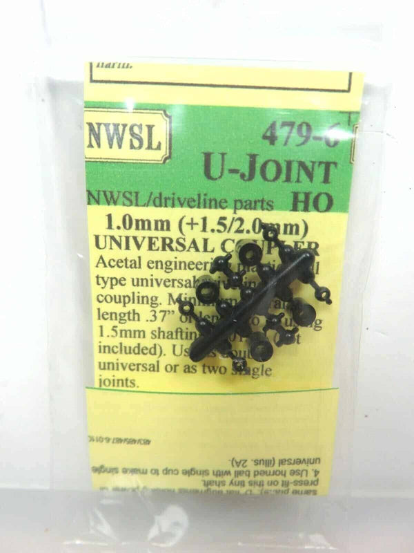 Northwest Short Line NWSL 479-6 Driveline Universal Connector 2.0mm 1.5mm image 0
