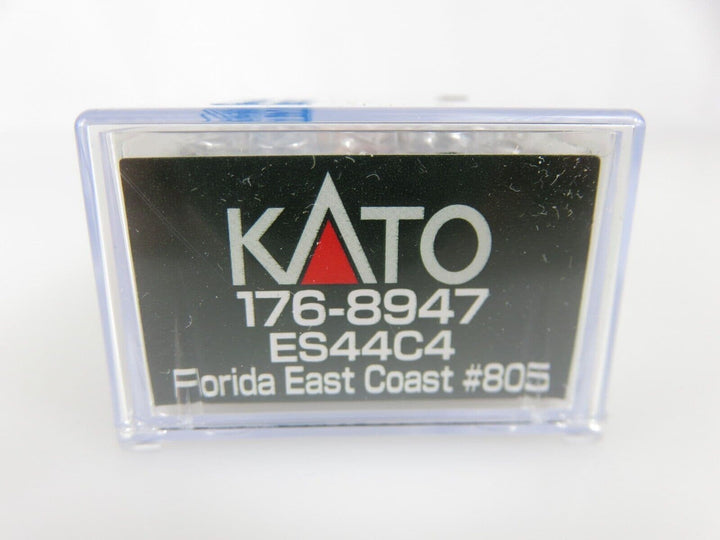 Kato 176-8947 N Scale FEC Florida East Coast GE ES44AC Diesel Locomotive #805 image 3