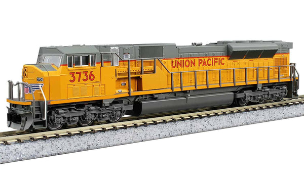 Kato 176-5625 N Scale UP Union Pacific EMD SD90/43MAC Diesel Locomotive #3750 image 0
