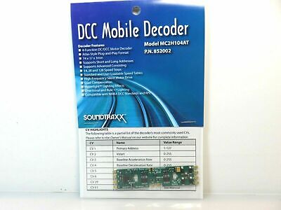 SoundTraxx 852002 MC2H104AT DCC Mobile Decoder, Atlas, HO Scale image 2