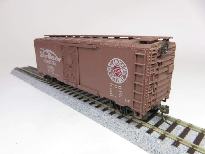 Athearn Blue Box HO Scale 40' Boxcar Seaboard Railway Silver Meteor Kadee's image 3