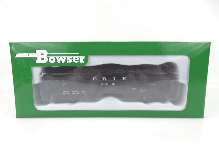 Bowser 43005 HO Scale H21a 4-Bay Hopper with Clamshell Doors Erie RR #55030 NIB image 1