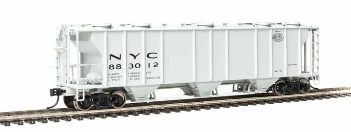 Walthers Mainline 910-7025 HO 50' PS-2 2893 3-Bay Covered Hopper NYC #883012 image 1
