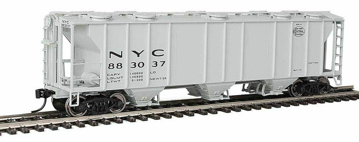 Walthers Mainline 910-7026 HO 50' PS-2 2893 3-Bay Covered Hopper NYC #883037 image 1