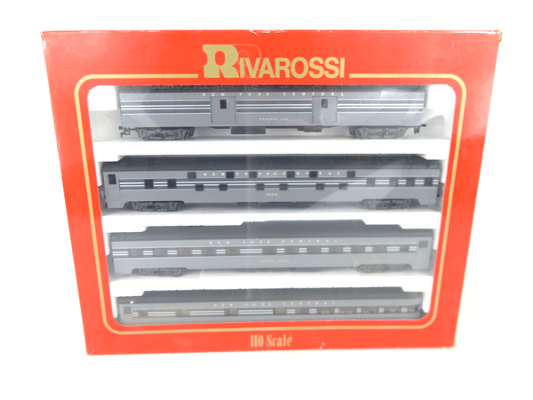 Rivarossi R6947 HO Scale NYC New York Central 1930's 4 Car Passenger Set, B Set
