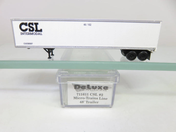 Micro Trains Line 711611 N Scale 48' Trailer CSL Intermodal #2 ...