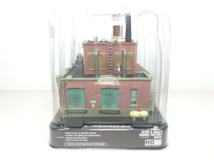 Woodland Scenics BR5026 Built and Ready HO Scale Clyde and Dale's Barrel Factory image 4