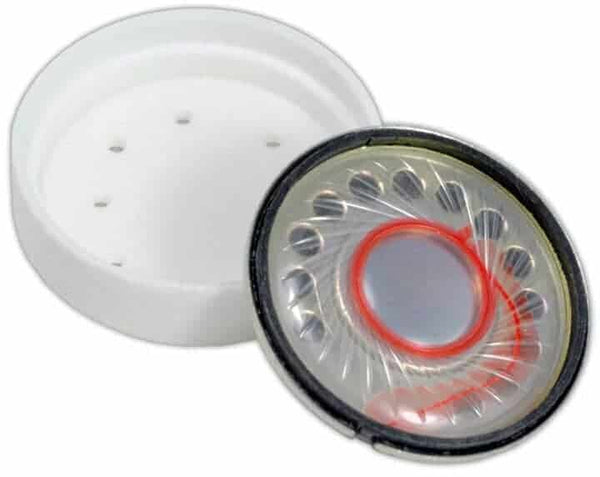 Train Control System TCS #1706 UNIV-SH2-C 28mm Round WOW Speaker and Housing image 0