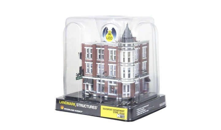 Woodland Scenics BR4938 Built and Ready N Scale Davenport Department Store NIB image 5