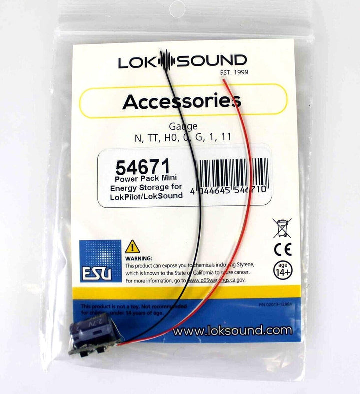 ESU 54671 Power Pack Mini Energy Storage for LokPilot / LokSound, All Scales image 0