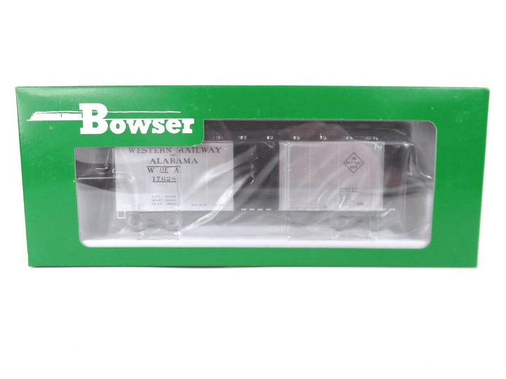 Bowser #43180 HO Scale 40' Boxcar Western Railway of Alabama Road #17628 image 1