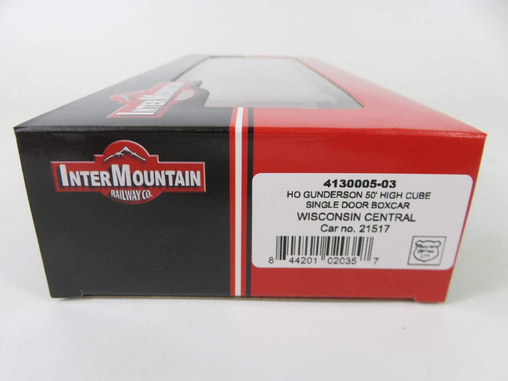 Intermountain 4130005-03 HO Wisconsin Central Gunderson 50' High Cube Boxcar NIB image 2
