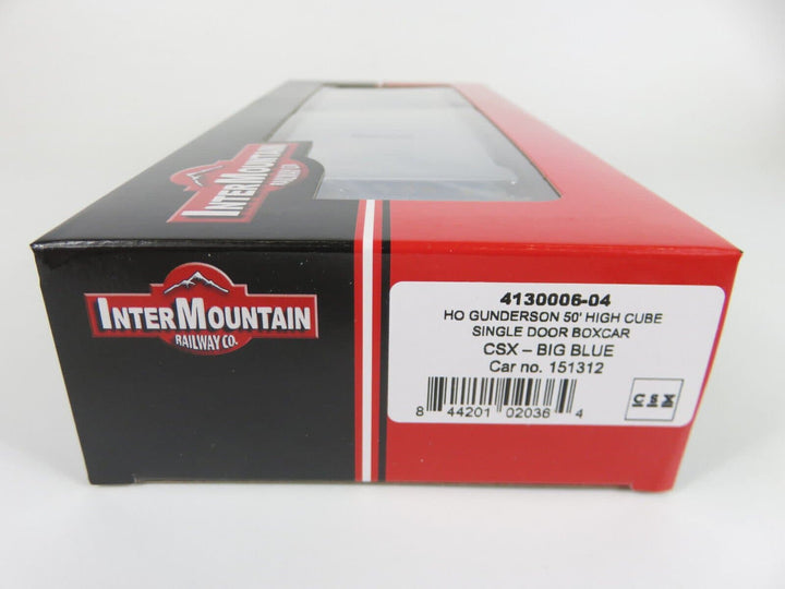 Intermountain 4130006-04 HO Scale CSX Gunderson 50' High Cube Single Door Boxcar image 3
