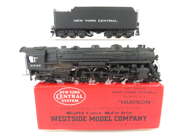 Westside Model Company Brass HO New York Central 4-6-4 Hudson Steam Locomotive