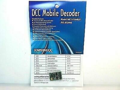 SoundTraxx 852005 MC1H104P21 DCC Mobile Decoder, 21pin image 2