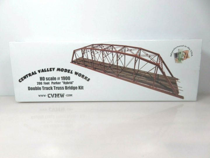 Central Valley Model Works 1900 HO 200' Double Track Parker Truss Bridge Kit NIB image 1