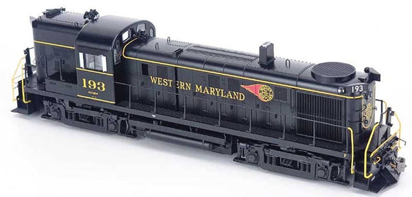 Bowser 25406 HO Western Maryland Alco RS-3 Hammerhead Diesel Locomotive #193 image 0