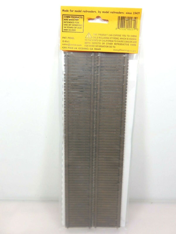 Central Valley Model Works #1903-2 HO Scale 72' Bridge and Trestle Ties image 1