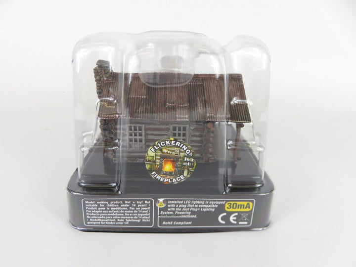 Woodland Scenics BR5071 HO Scale Built-&amp;-Ready Cozy Cabin NIB image 3